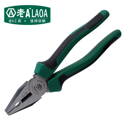 8'' industrial grade safety wire cutting twisting pliers plastic Handle Wire Stripper Plier