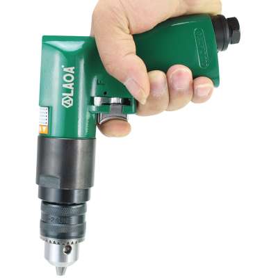 LAOA 3/8" Pneumatic Drill Air Threading Machine Forward and Reverse air drill